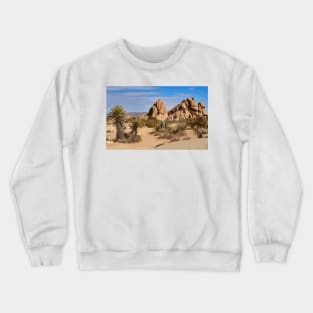 Joshua Tree National Park Digital Painting Crewneck Sweatshirt